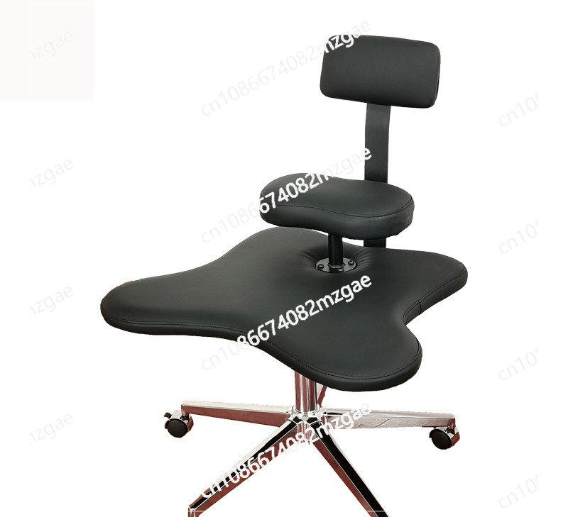 Home Office Yoga Room - Cadeira de pernas cruzadas sentindo banco