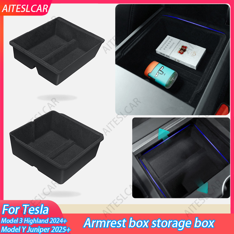 File Cabinet Drawer - Caixa de Armazenamento Central para Tesla