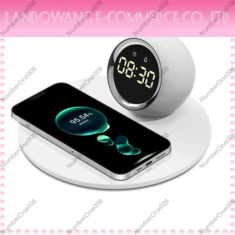 Desk Charging Station - Carregador Sem Fio com Luz Noturna,