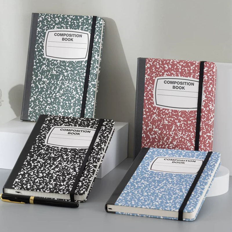 Home Office Login - Caderno com Capa de PU A5,