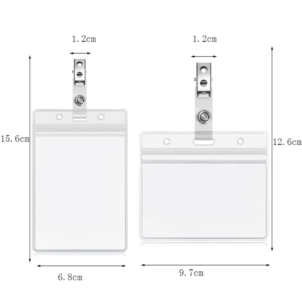 Home Office Login - Clear Office Staff Card Case Capa,