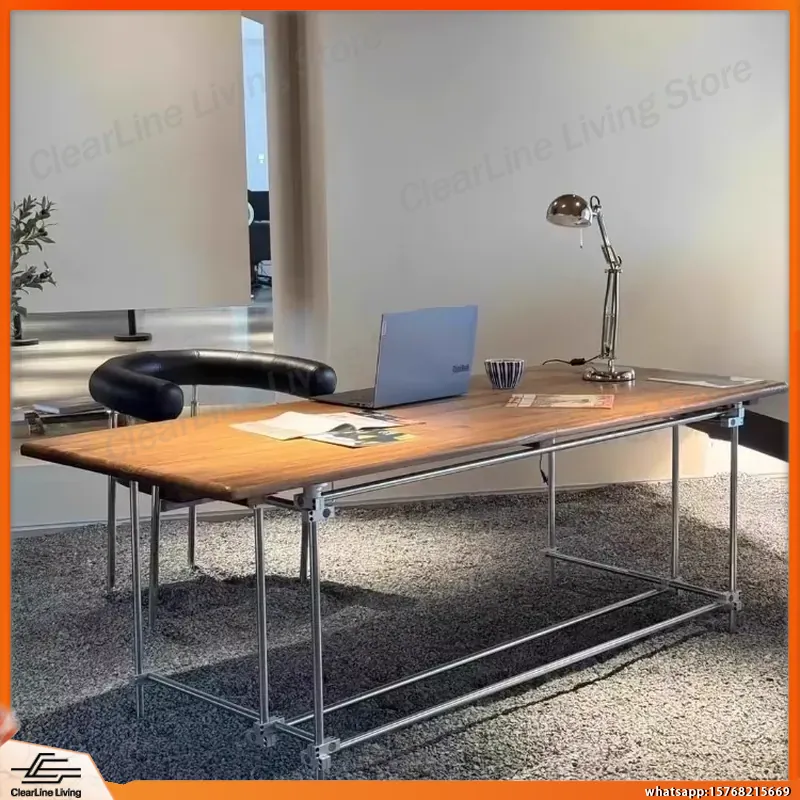 Home Office Industrial Style - Mesa de Escritório Estilo Industrial Ocean