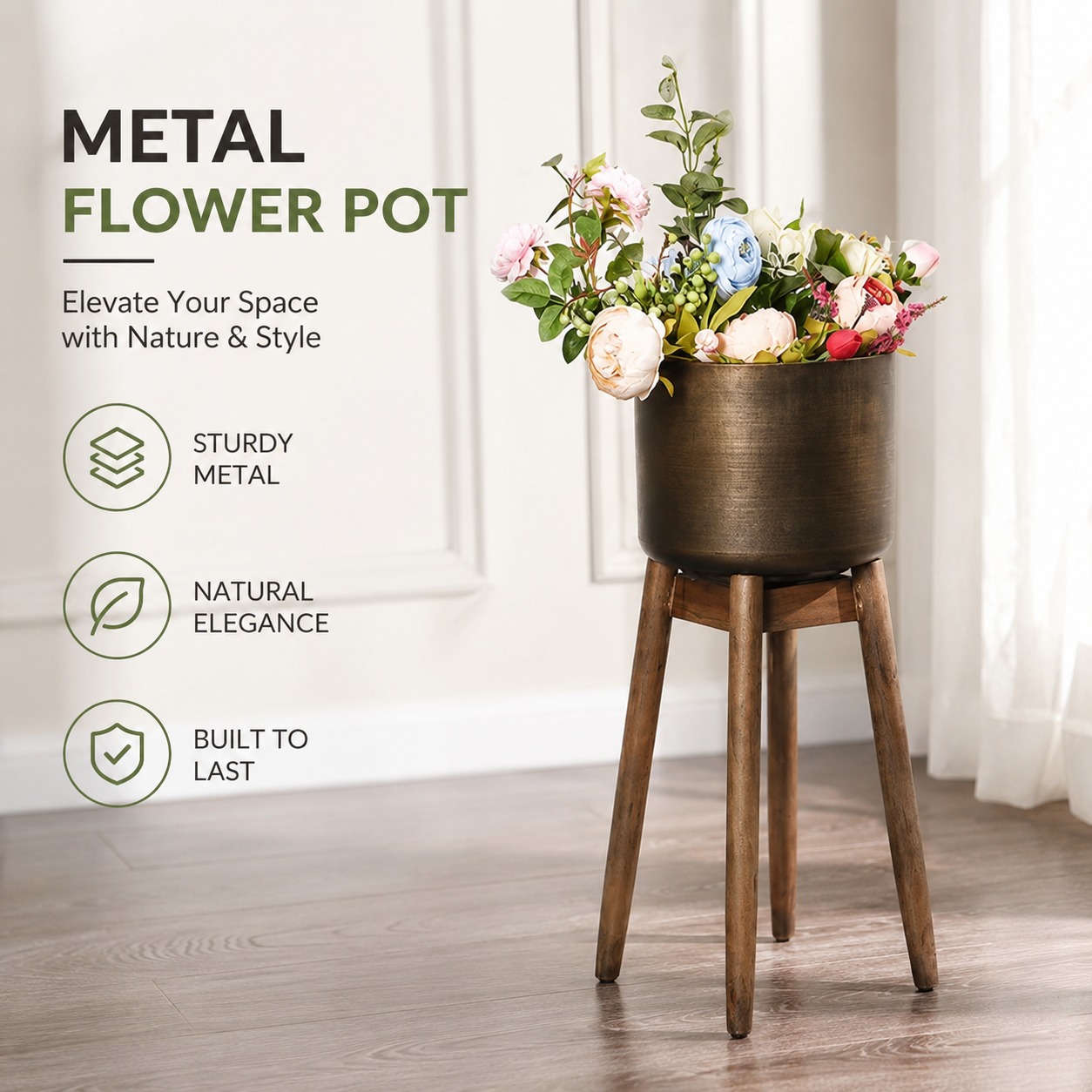 Suporte de Plantas Moderno em  - Home Office Industrial Style avaliação e preço