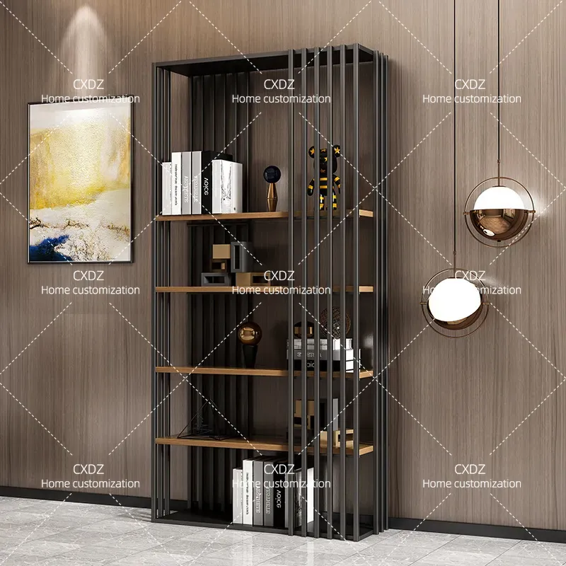 Estante Moderna de Madeira Mac - Home Office Industrial Style avaliação e preço