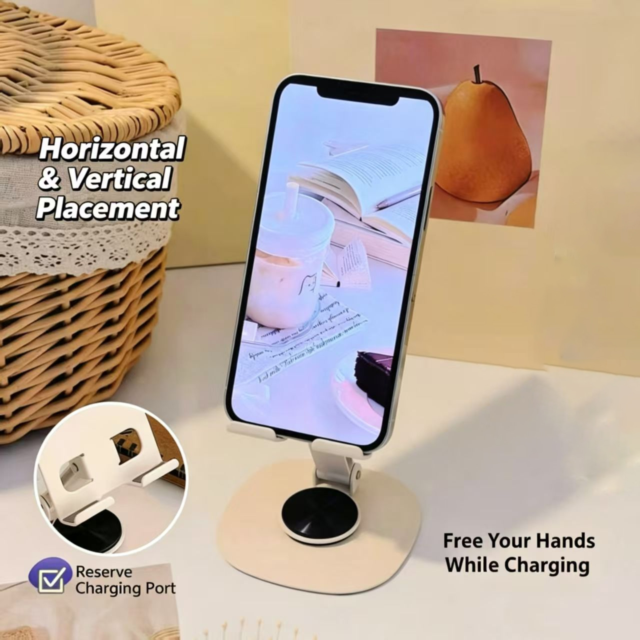 Suporte de Mesa Portátil em Aç - Home Office Living Room avaliação e preço