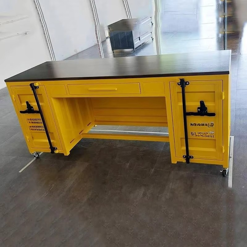 Estilo industrial mesa de comp - Home Office Industrial Style avaliação e preço