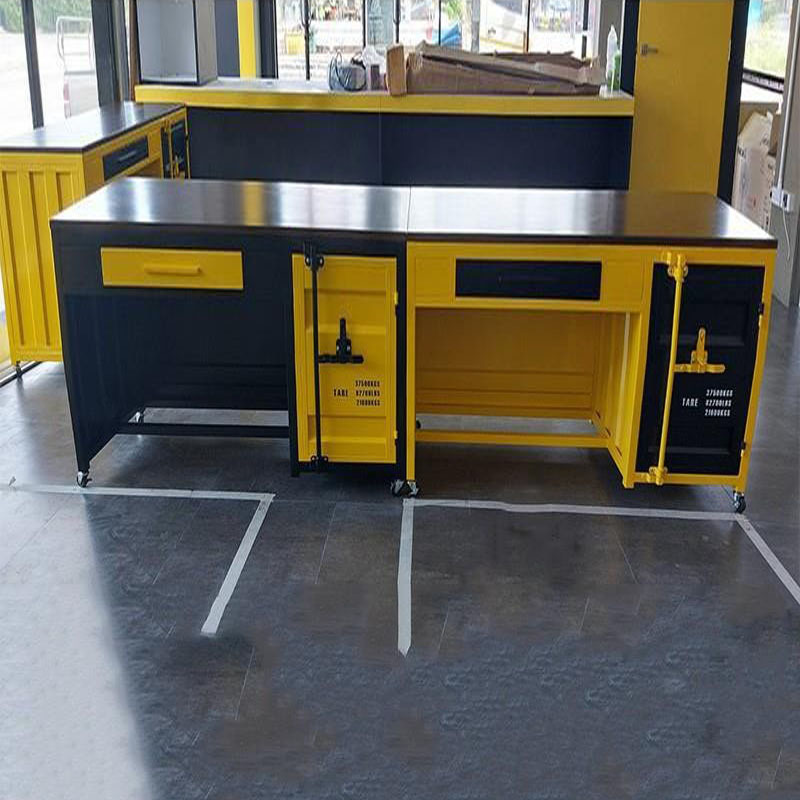 Estilo industrial mesa de comp - Home Office Industrial Style avaliação e preço