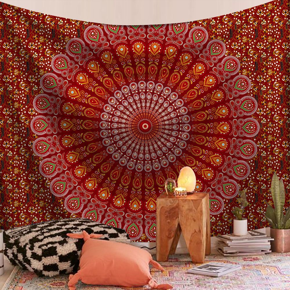 Tapeçaria Indiana Mandala para - Home Office Yoga Room avaliação e preço