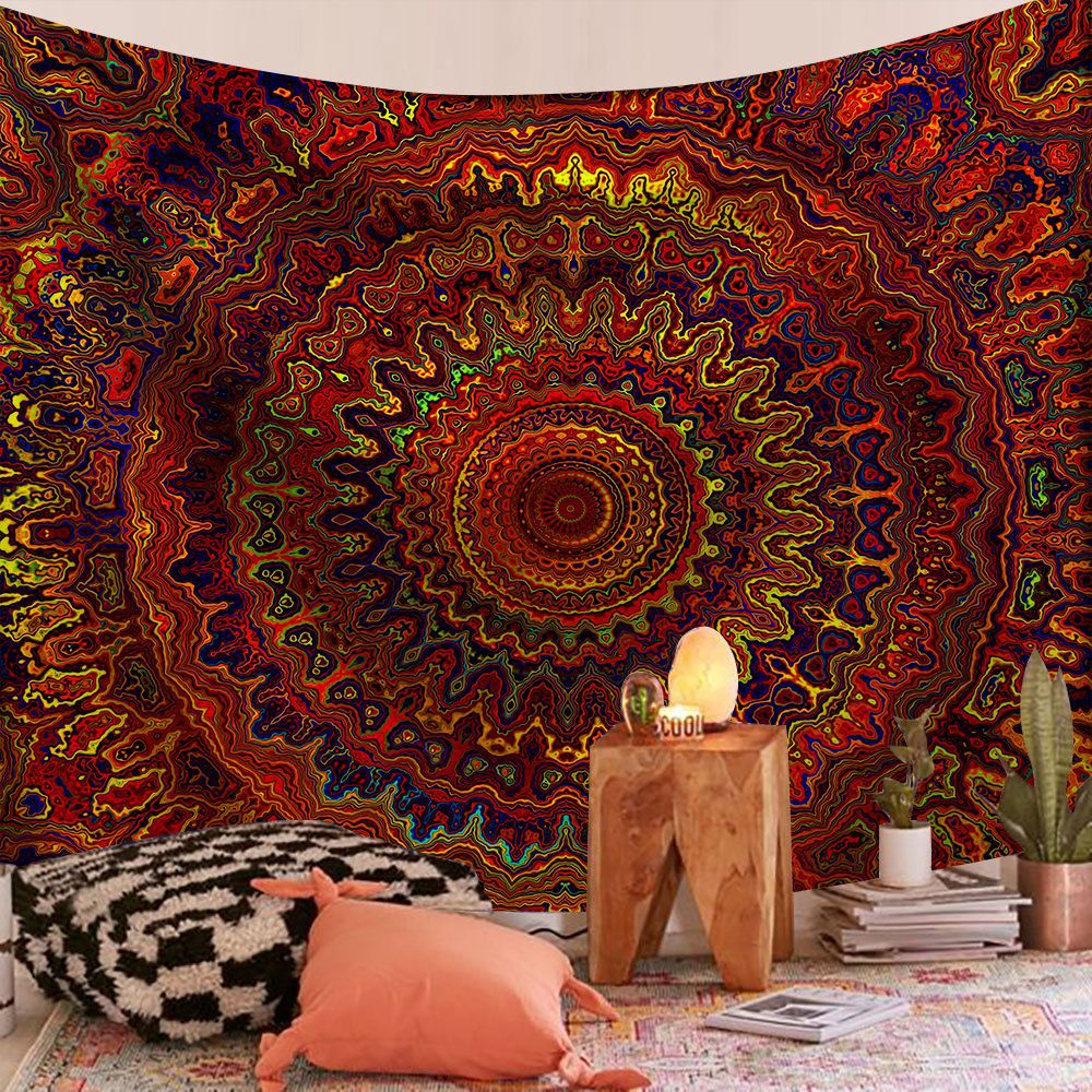Tapeçaria Indiana Mandala para - Home Office Yoga Room avaliação e preço