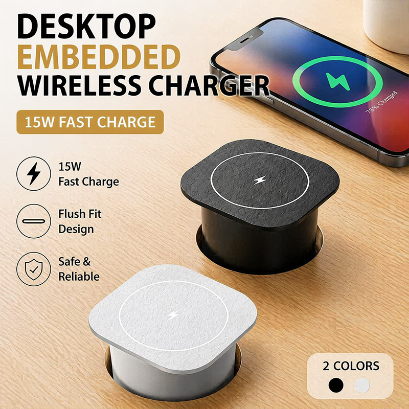 Carregador Sem Fio Embutido pa - Desk Charging Station avaliação e preço