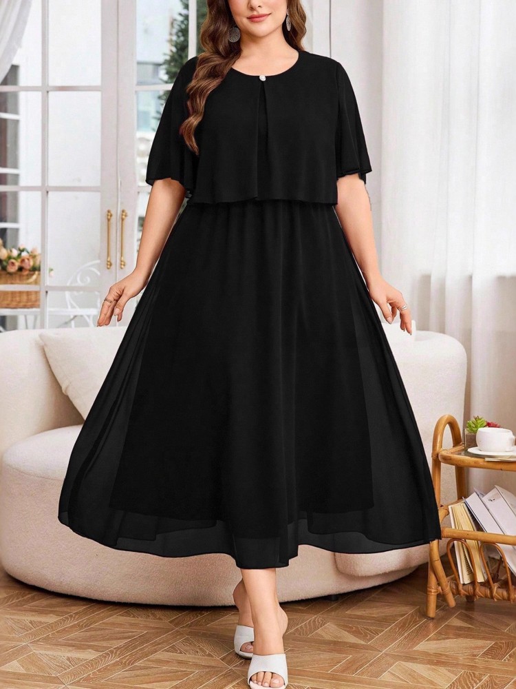 XL-5XL plus size roupas vestid - Home Office Makeover avaliação e preço