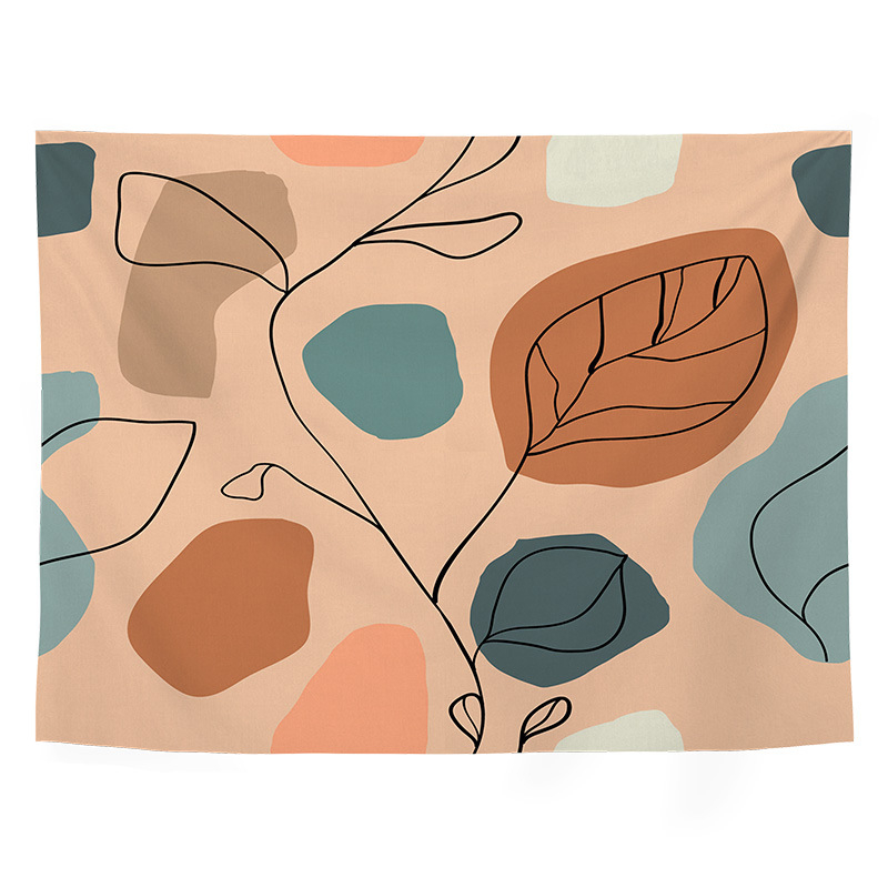Tapeçaria Abstrata Minimalista - Home Office Yoga Room avaliação e preço