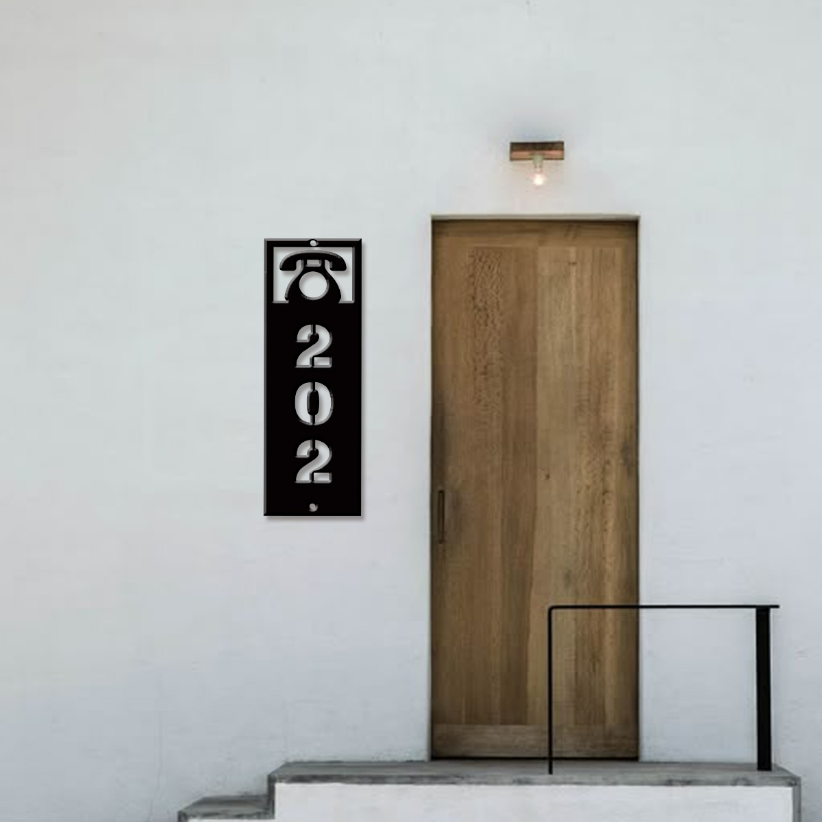 1 Placa de Número de Endereço  - Home Office Room avaliação e preço