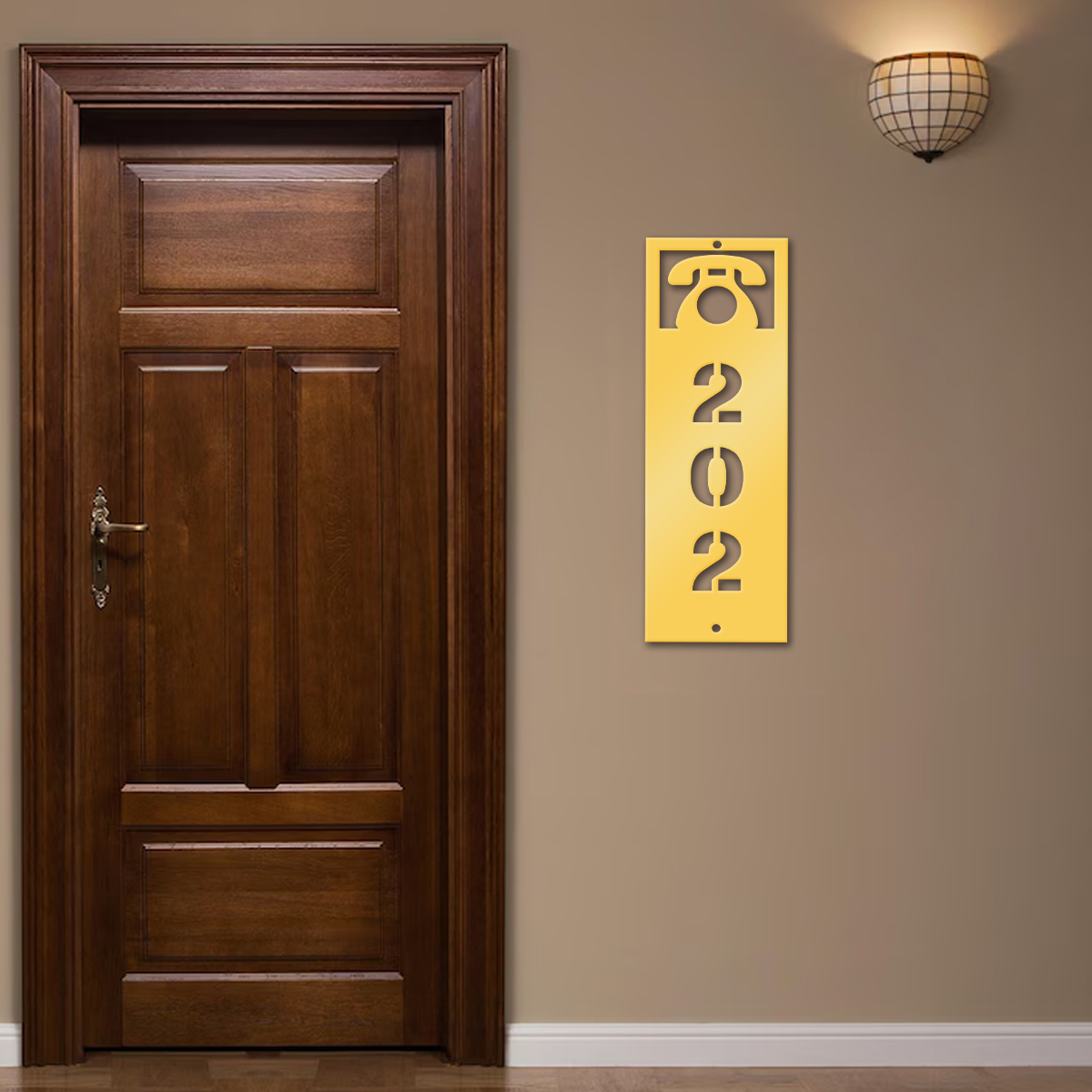 1 Placa de Número de Endereço  - Home Office Room avaliação e preço