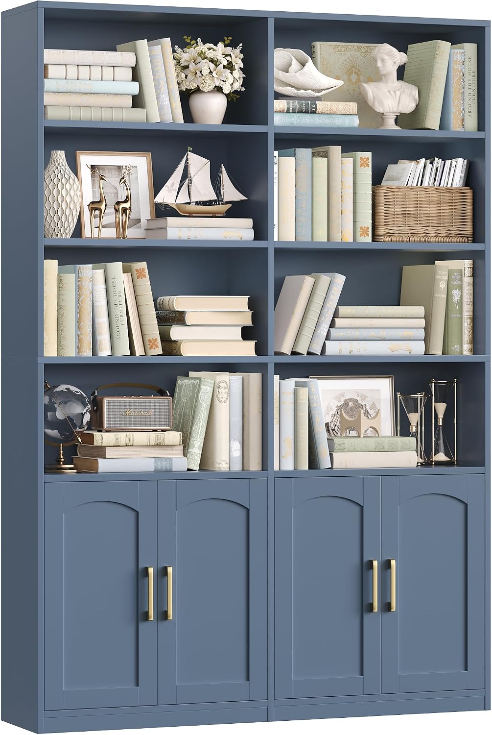 Estante Dupla com Portas, Armá - Home Office Industrial Style avaliação e preço