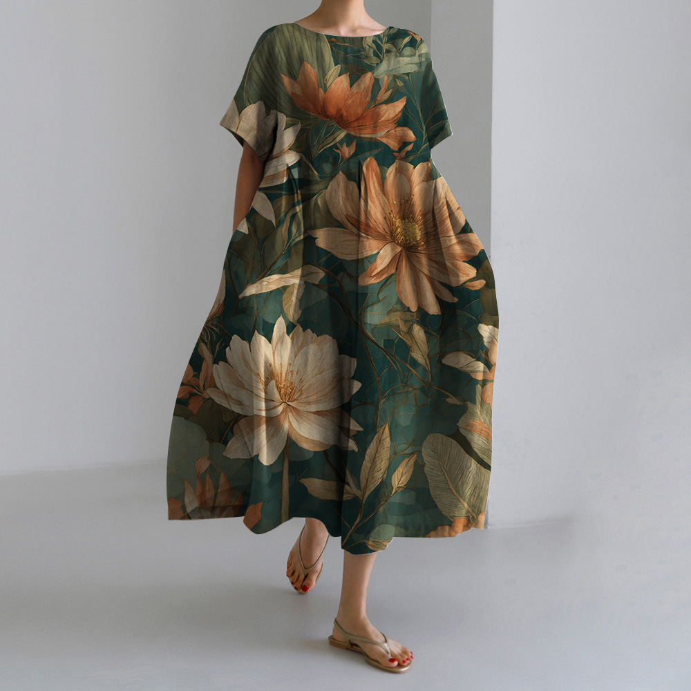 2024 Vestido vintage floral el - Home Office 2024 avaliação e preço
