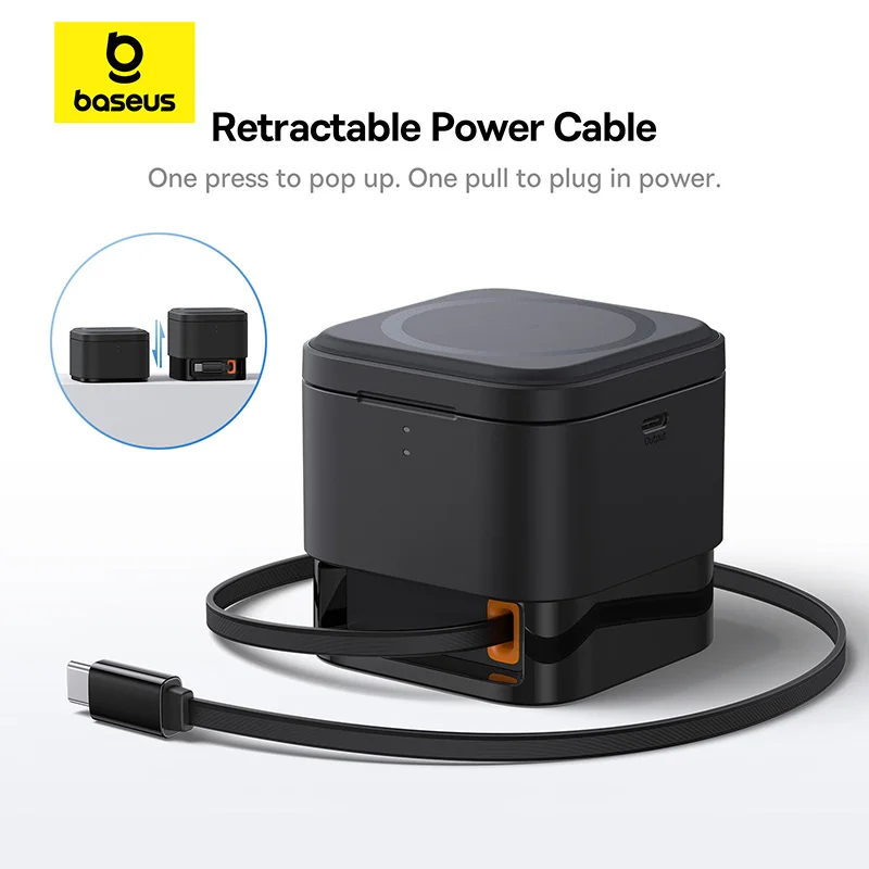 Baseus 3 em 1 suporte de carre - Desk Charging Station avaliação e preço