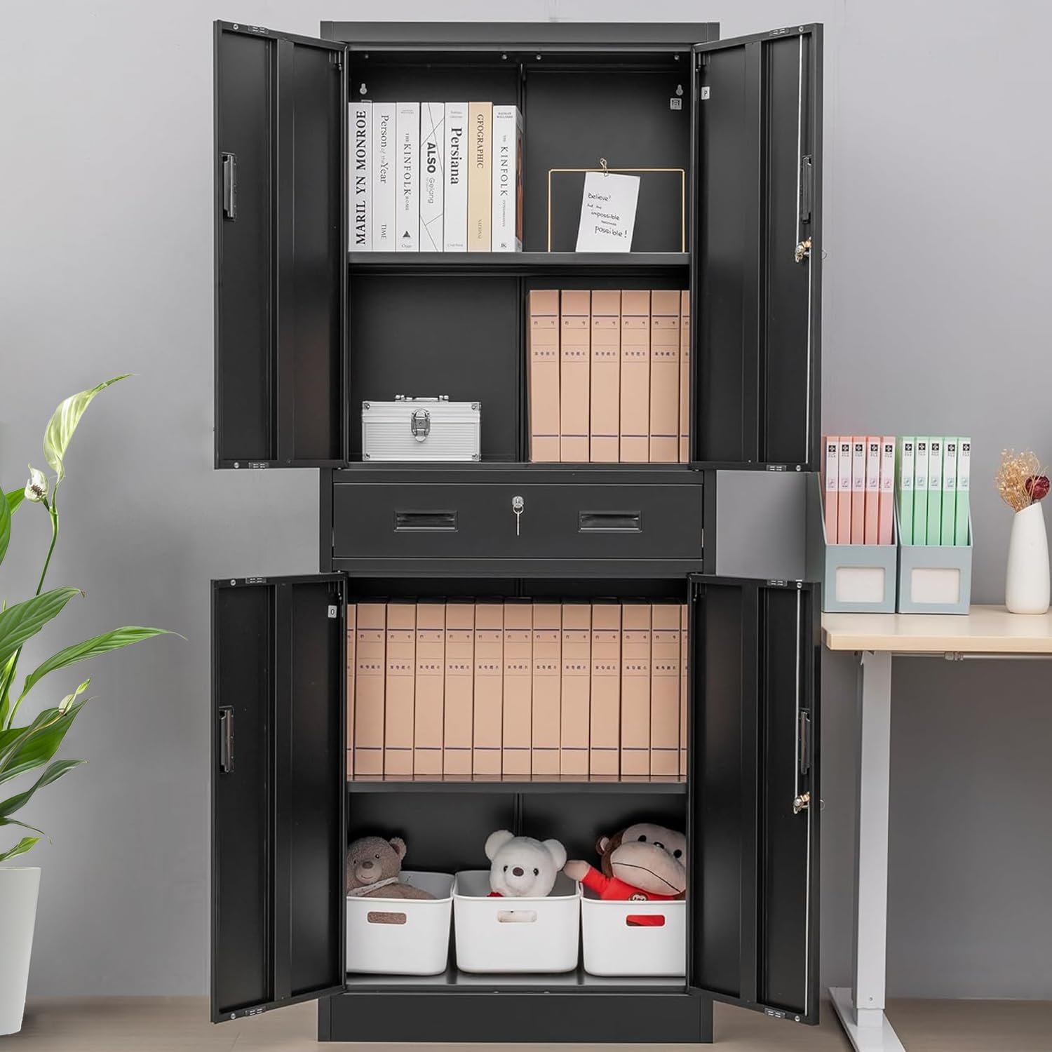 Armário de Armazenamento Metál - File Cabinet Drawer avaliação e preço