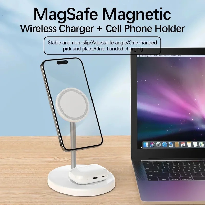 Suporte Magnético de Mesa 2 em - Desk Charging Station avaliação e preço