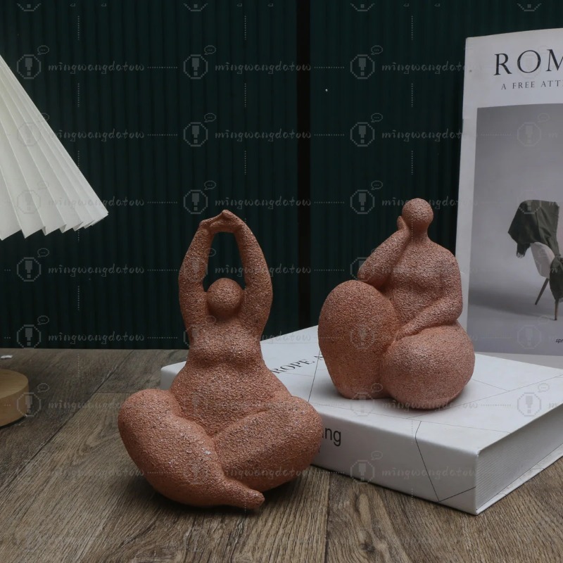 1 peça, Estátua de Mulher Gord - Home Office Living Room avaliação e preço