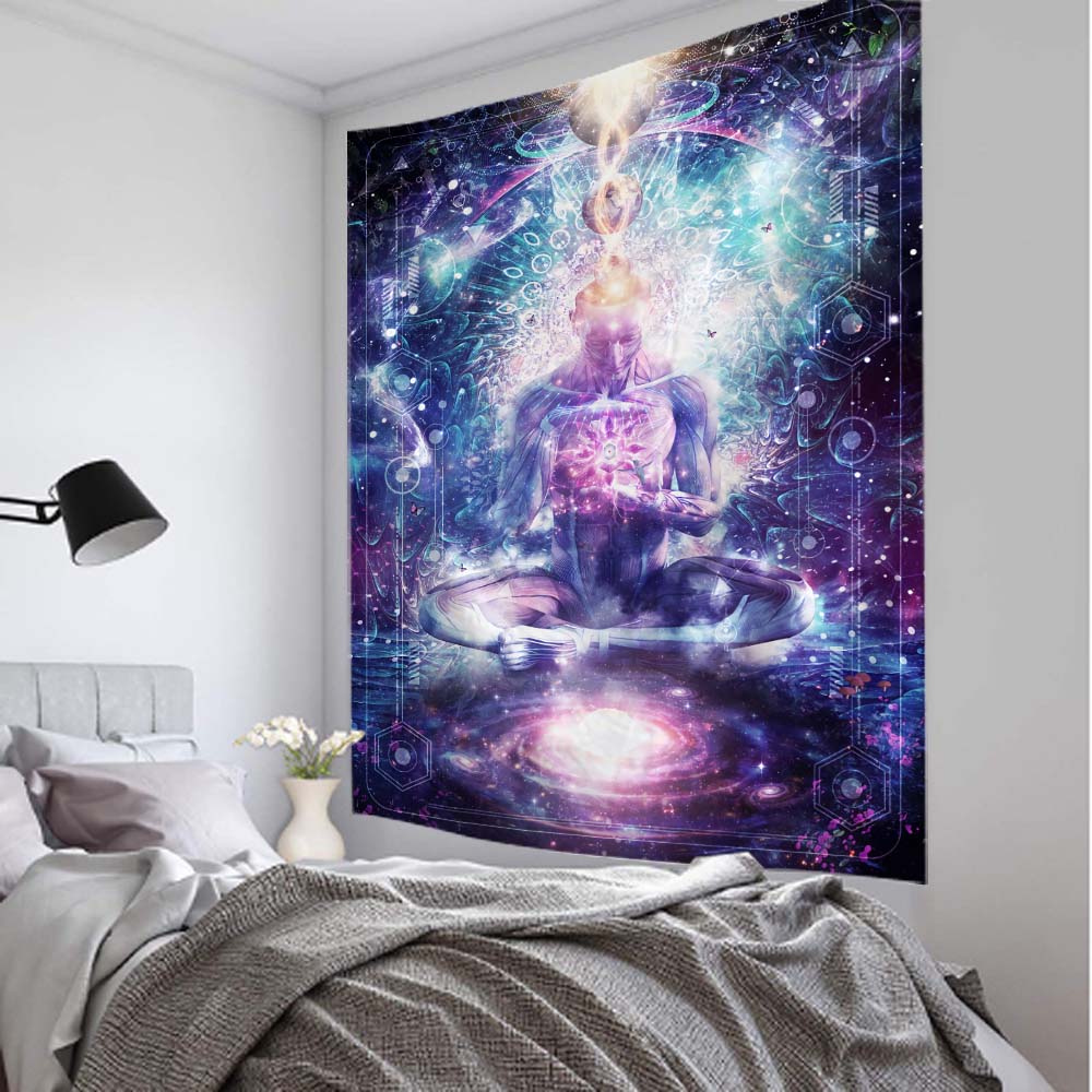 Tapeçaria de Parede Chakra Art - Home Office Yoga Room avaliação e preço